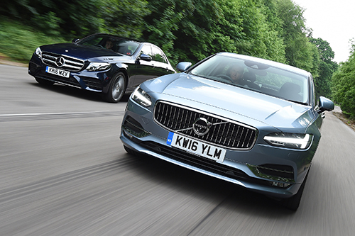 Mercedes và Volvo có thể hợp tác trong tương lai. Ảnh: Carmag. 